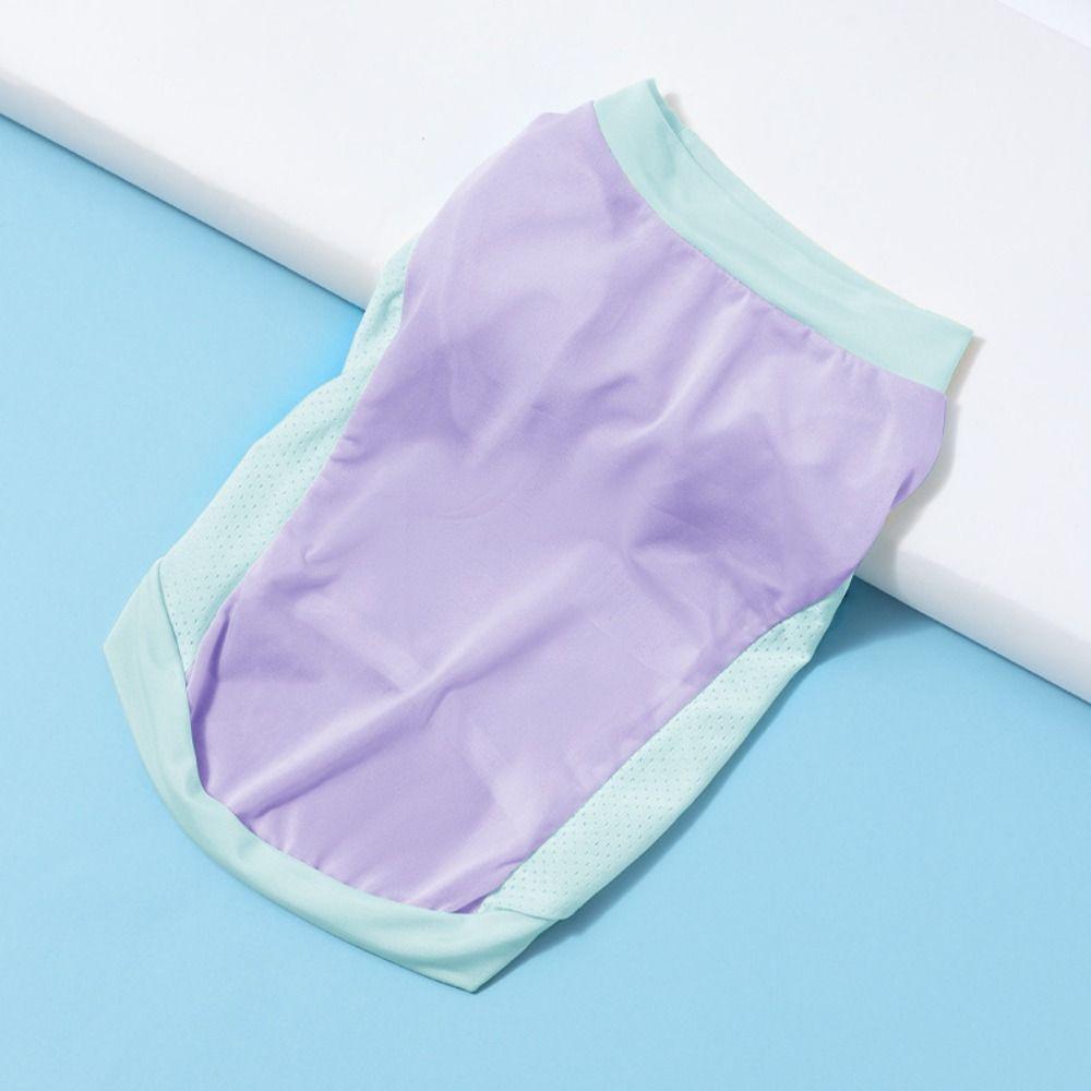 Thin Pet Sunscreen Clothes Sleeveless Cat Ice Silk Shirt Comfortable Dog Cooling Vest  Summer