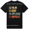 Graphic Cotton Streetwear Short Sleeve Vintage Movie Director Gifts Tshirt Camera Vintage Film Making Filmmaker T Shirt Summer