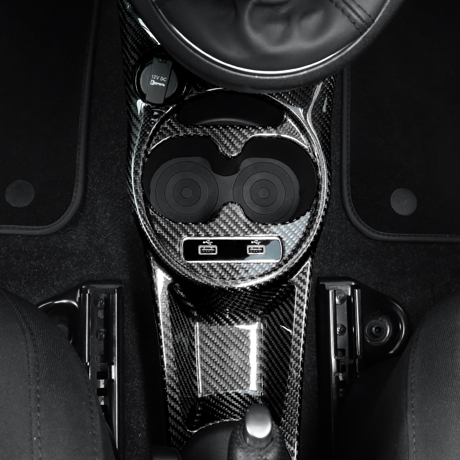 AIRSPEED Abarth 595 695 / Fiat 500 500E 2016-2024 Exclusive Type B чёрный