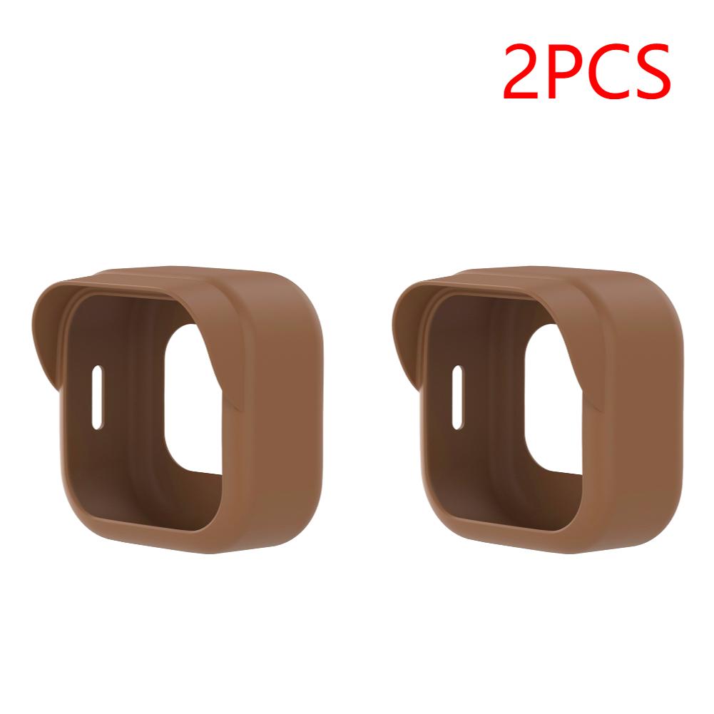 Silicone Weather-Resistant Camera Cover Weatherproof Camera Housing Brim Design Anti-scratch for Blink Outdoor 4 (4th Gen)