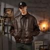 Men's High-End Retro PU Leather Motorcycle Jacket - Autumn Cool, Loose Lapel Coat