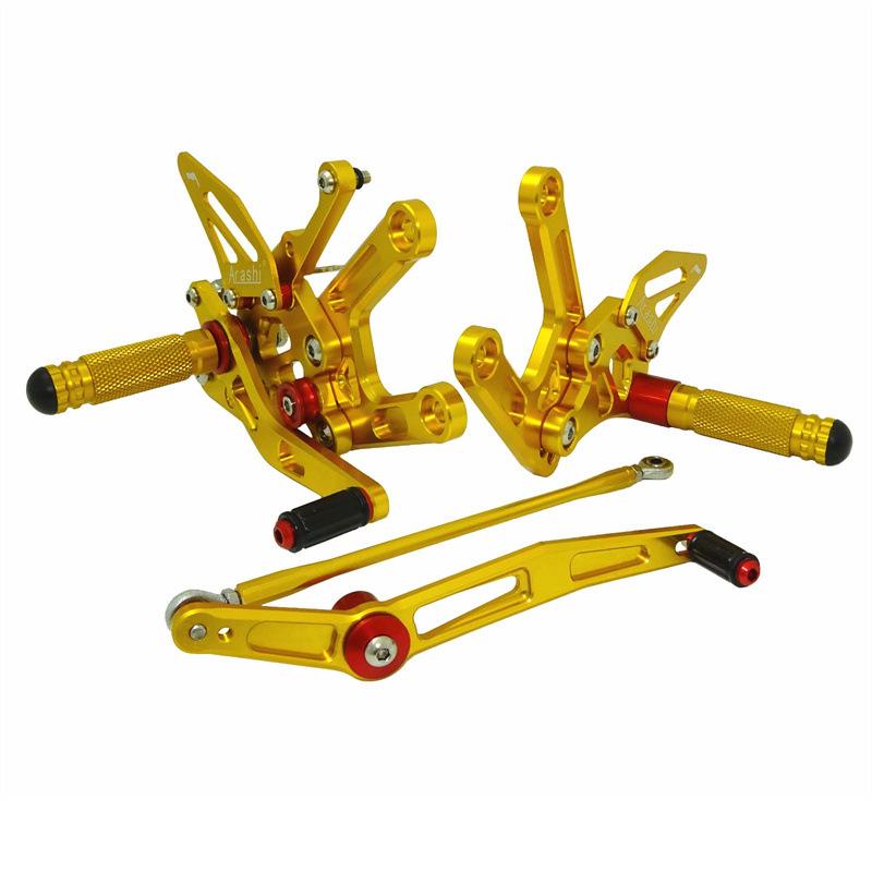 Yamaha YZF R6 (06-16) Adjustable Motorcycle Raised Footpegs Assembly