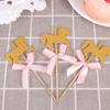 40Pcs Cake Topper for Shower Carousel Horse Theme Party Cake Decor Suitable for Dance Party Proposal Baking Topper