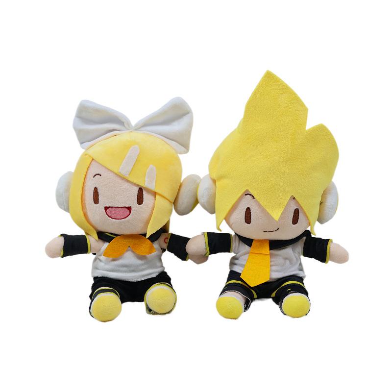 Kagamine Len Rin Hatsune Miku Jingyin Gemini Plush Toy Doll New