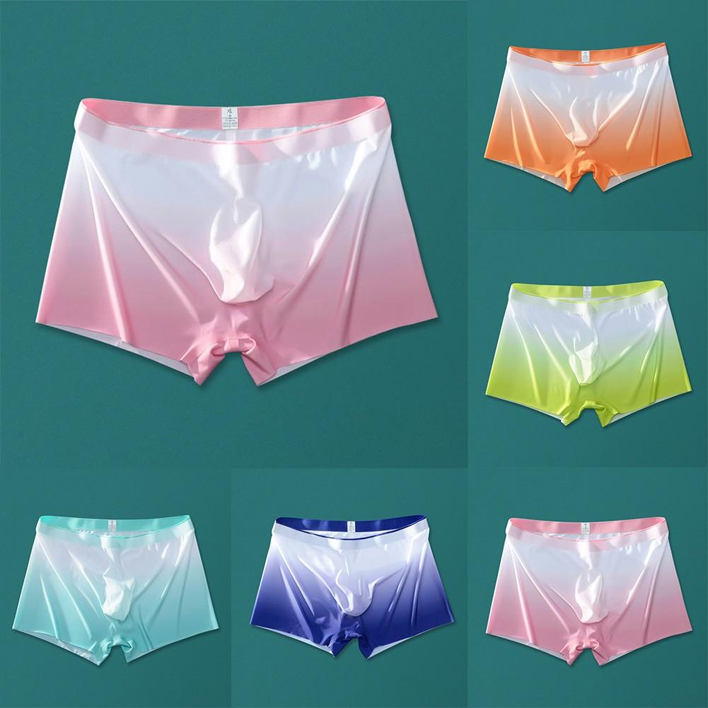 Lightweight Underwear Sexy Sheer Soft Boxer Briefs