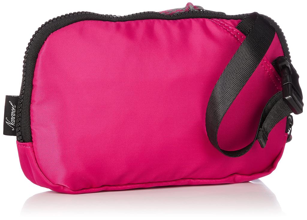 Nananoel Luna Nylon Pouch for Women 2213315002 Pink Multi-Pocket (320)