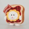 Sanei Boeki mottk Try it morning Mascot Plush Toy, Size: Approx. W9.5 x D6.5 x H10cm, MK04