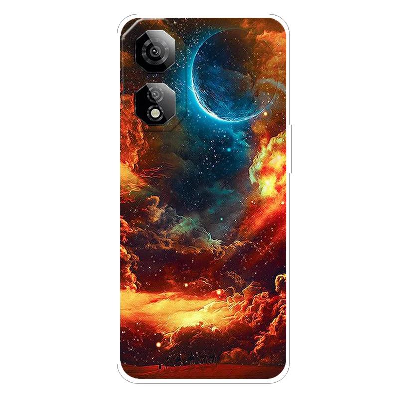 Für ZTE nubia Neo 2 Klare Hülle Z2352N Cartoon Cooles Silikon Handyhülle Für Nubia Neo 5G 8150N Transparenter Weicher TPU Schutz