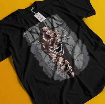 Attack On Titan Shirt Eren T-Shirt Mikasa AOT Levi Anime Manga Grafik Unisex T-Shirt