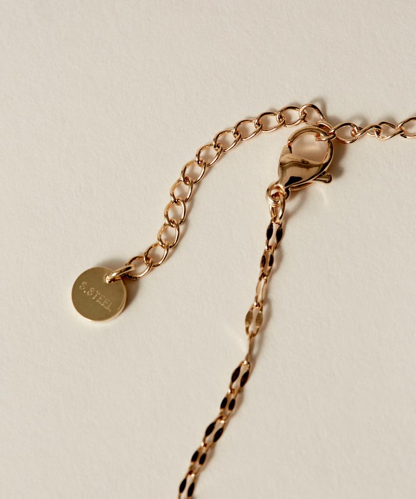 Novice Tokyo Petal Chain Necklace [Stainless] / Gold