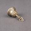 Retro Brass Tibetan Vajra Bell Pendant - Buddhist Demon-Subduing Handbell