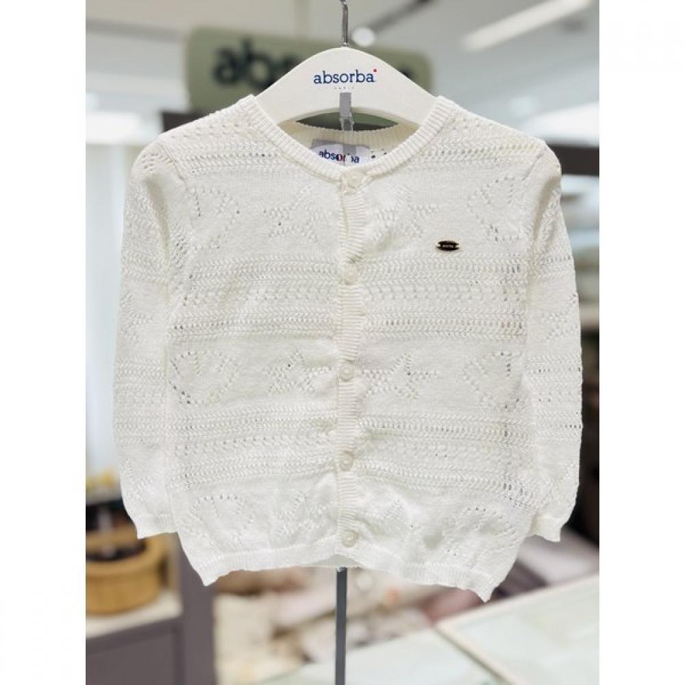 Absorba Счастливый вязаный кардиган Белый A1123603s white/90(12-18M)