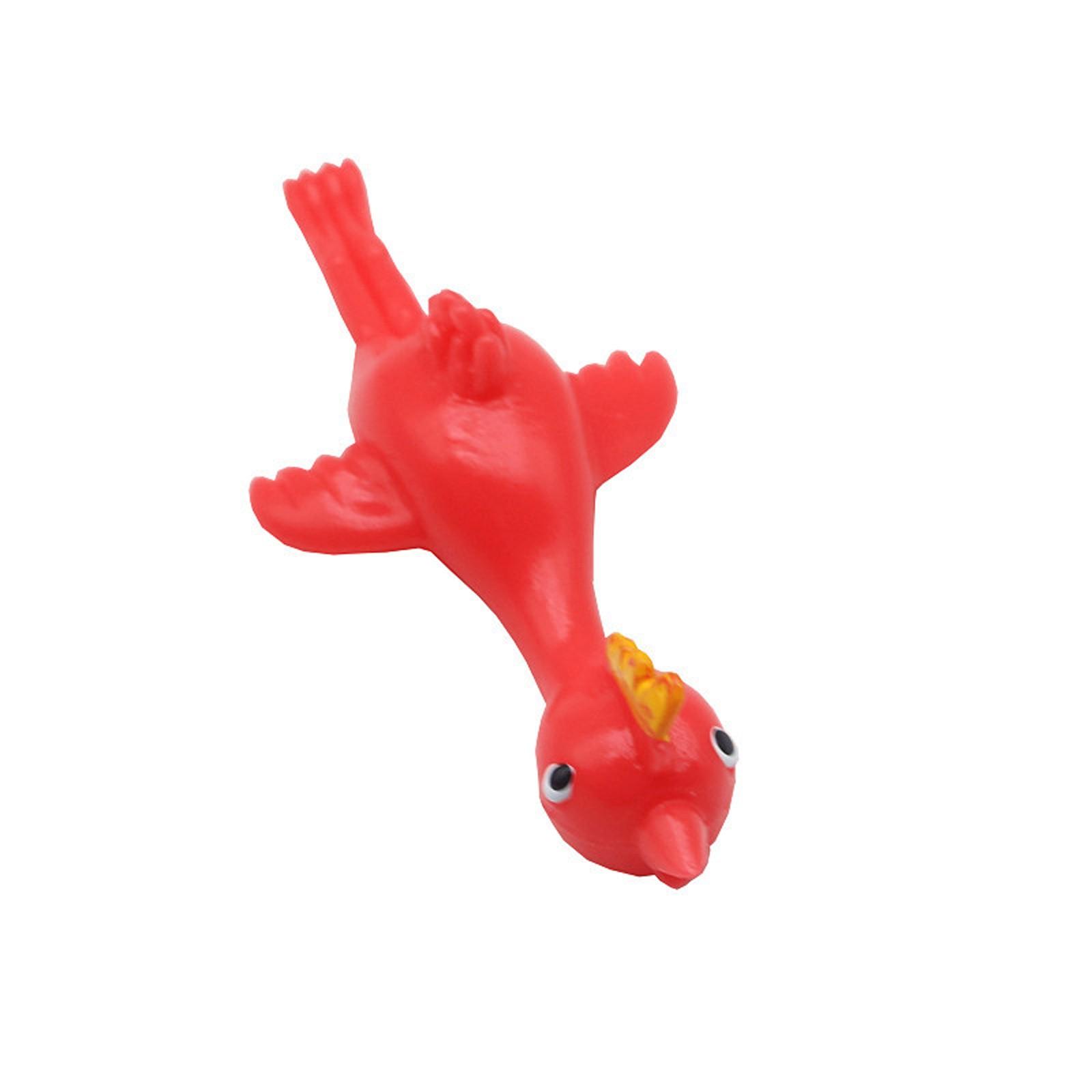 

Rubber Chicken Flick Chicken Flying Chicken Flingers Stretchy Christmas Gift Toy