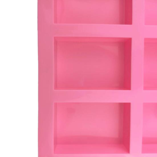 6-fach-Form für Schokolade, Silikon, antihaftbeschichtet, für Kuchen, DIY, Dessert, Backformen, Backwerkzeug