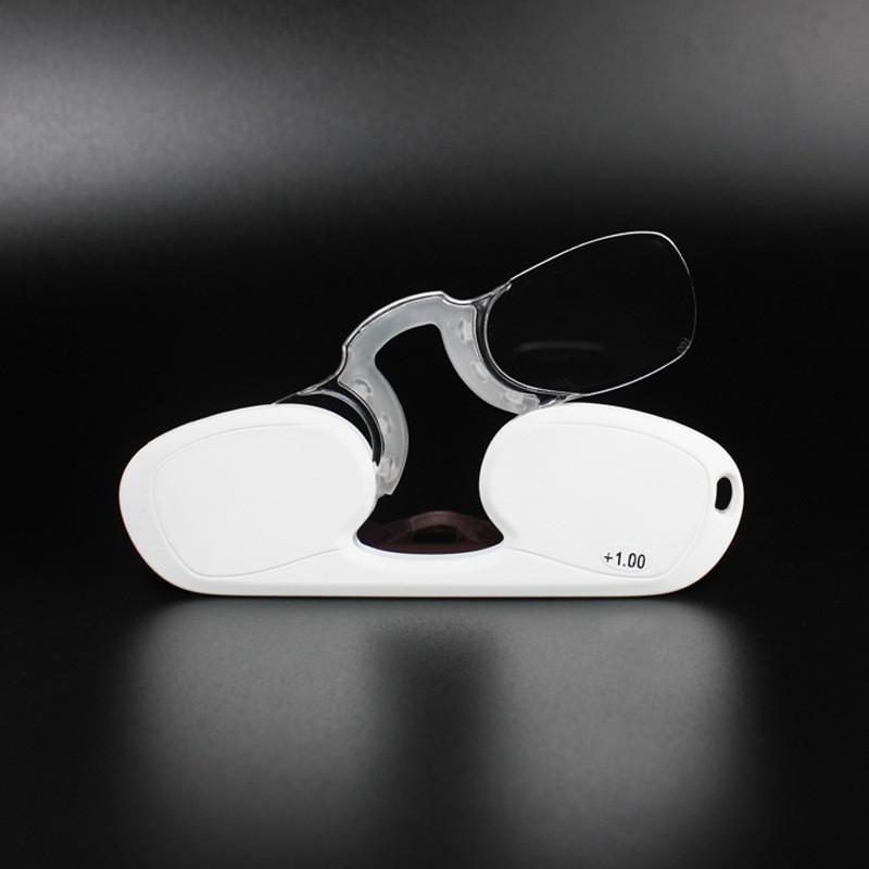 Reading Ultra Thin Glasses Nose Resting Pinching Readers Universal Case Pod