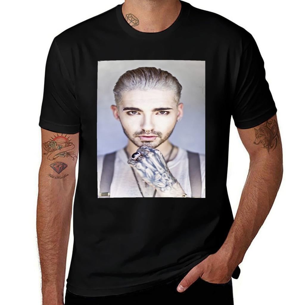 BILL KAULITZ BILLY TShirt Basic Solid Color Short Sleeve TShirt