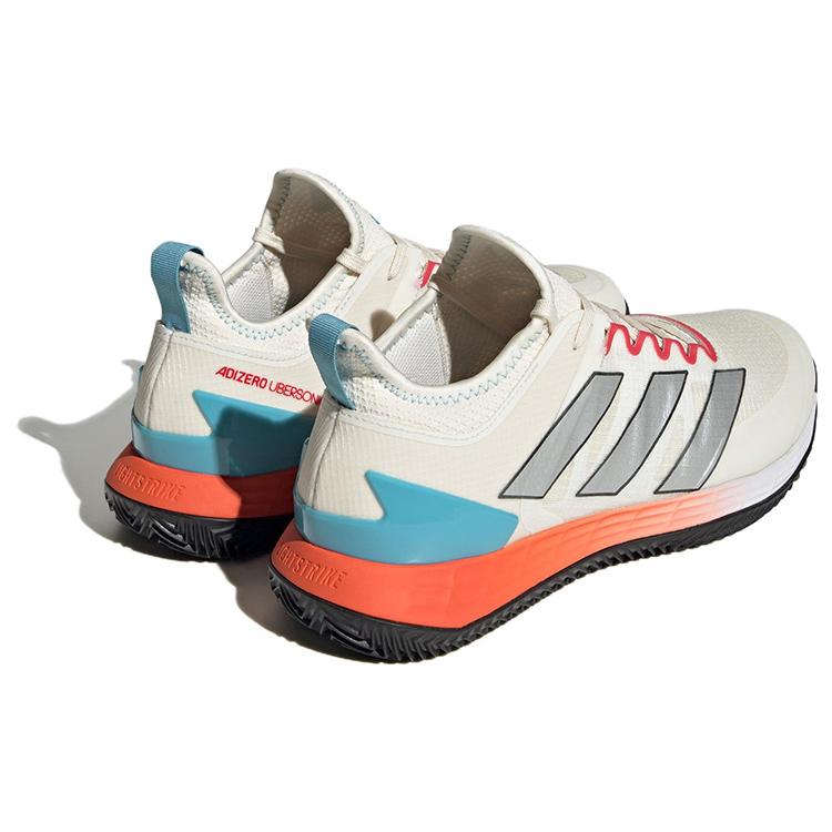 adidas Scarpe da Tennis Adizero Ubersonic 4 per Terra Battuta 'White Silver Metallic Preloved Blue' HQ5930