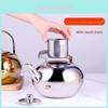 Stainless Steel Water Kettle With Filter For Restaurant Serving And Tea Brewing
