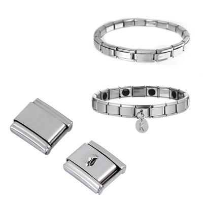 Langlebiges Edelstahlarmbandmaterial Handgelenkketten-Kombinationsmodule Vielseitige Armband-Kits für DIY-Enthusiasten