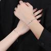 Riyueqing Couple Bracelet Ins Wind Bracelet Texture Irregular Hand Jewelry Qixi Festival Lover Gift Premium Durable