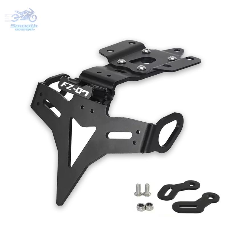 For Yamaha MT-07 FZ-07 YZF-R7 MT FZ 07 YZF R7 Exhaust Shield License Plate Holder Rear Tail Tidy Fender Eliminator Accessories