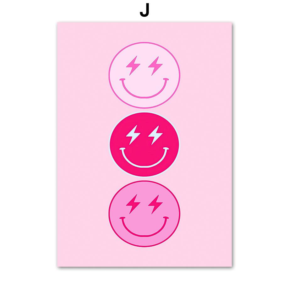 

Розовый леопардовый гепард Зебра воздушный шар собака настенная живопись на холсте скандинавское сердце плакаты с принтами и изображениями Декор для гостиной 21x30cm No Framed