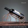 Modern Wine Cabinet Decor: Creative Red Wine Rack Handicrafts for Living Room and Entryway Display