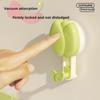 Tulip Suction Cup Hooks Towel Rack No Drill Adhesive Hook Wall Mounted for Kitchen Bathroom, Vacuum Suction No Fall Off Heavy Duty