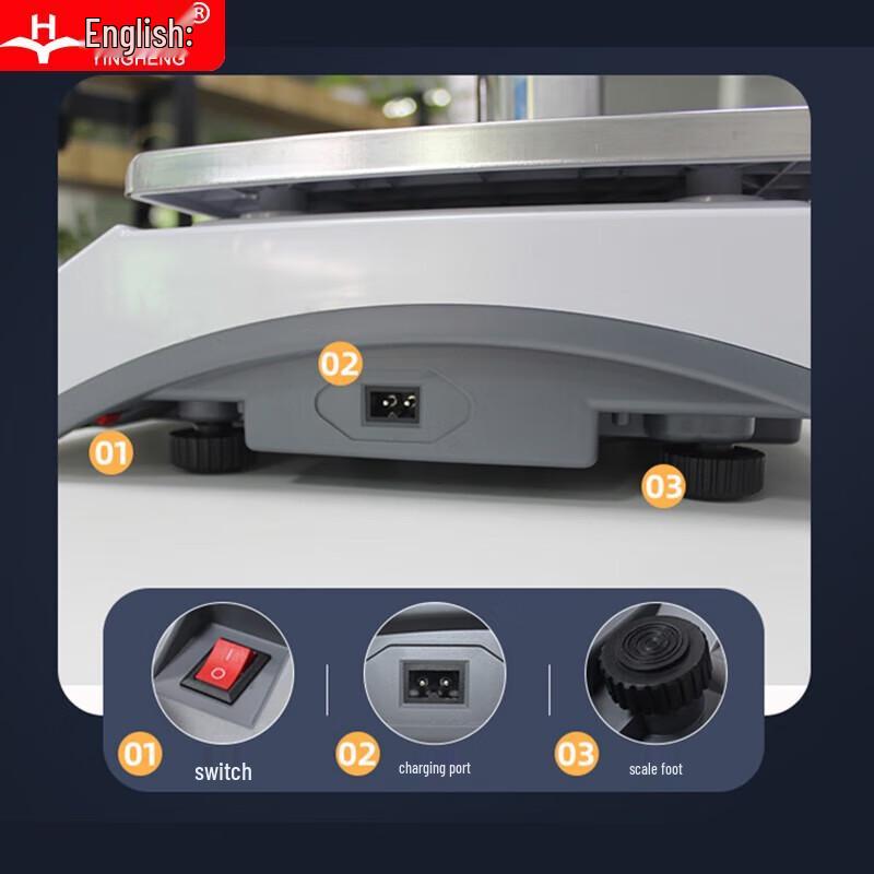 Yingheng High-Precision Rechargeable Electronic Counting Scale