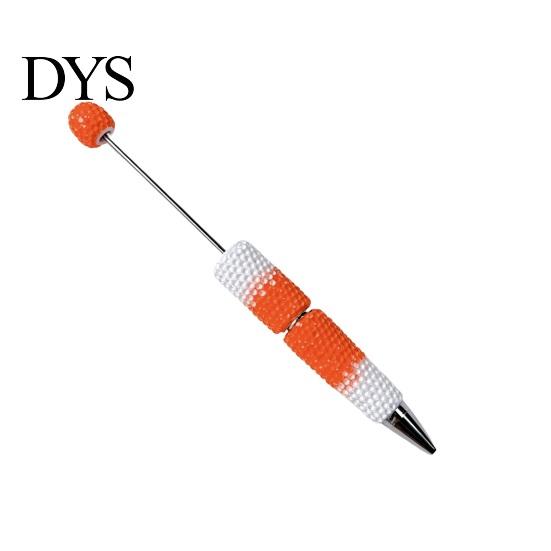 DIY Crafting Pens Beadable Pen, Colorful Fancy Beaded Ballpoint Decorative Gift for Students, Party Favors, Creative Office Supplies Giftable