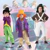 Charlie und die Schokoladenfabrik Halloween Willy Wonka Oompa Cosplay Kostüm Bühnenoutfit
