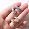Cartilage Clip Ear Cuff Zircon Clip Earrings Ear Bone Clip Zircon Ear Clip Korean Earrings