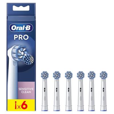 ORAL-B Brush Head - Pack of 6 Brush Heads - Sensitive Clean - For Electric Toothbrush