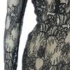 GRAXIA Cabaret Midi Tight Perfect for Hostess Long Bustier Sheer Size Small Dress, Dress, Dress, Hostesses, Clubs, Lounges, Sleeves, Style, Lace,