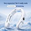 2025 Portable USB Neck Fan: Hands-Free, Lightweight Cooling Solution
