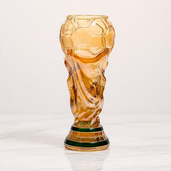 Trophy Beer Glass, 480ml Football Cup, Champion Trophy Shaped Beer Cup, Soccer Party Beer Glass, Gift for Football Lovers