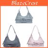Crossborder Fashion Pu Shoulder Bag For Women With Zipper Closure And Inner Pockets