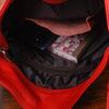 Damen Ledertasche rot Umhängetasche groß A4 Beltimore 972