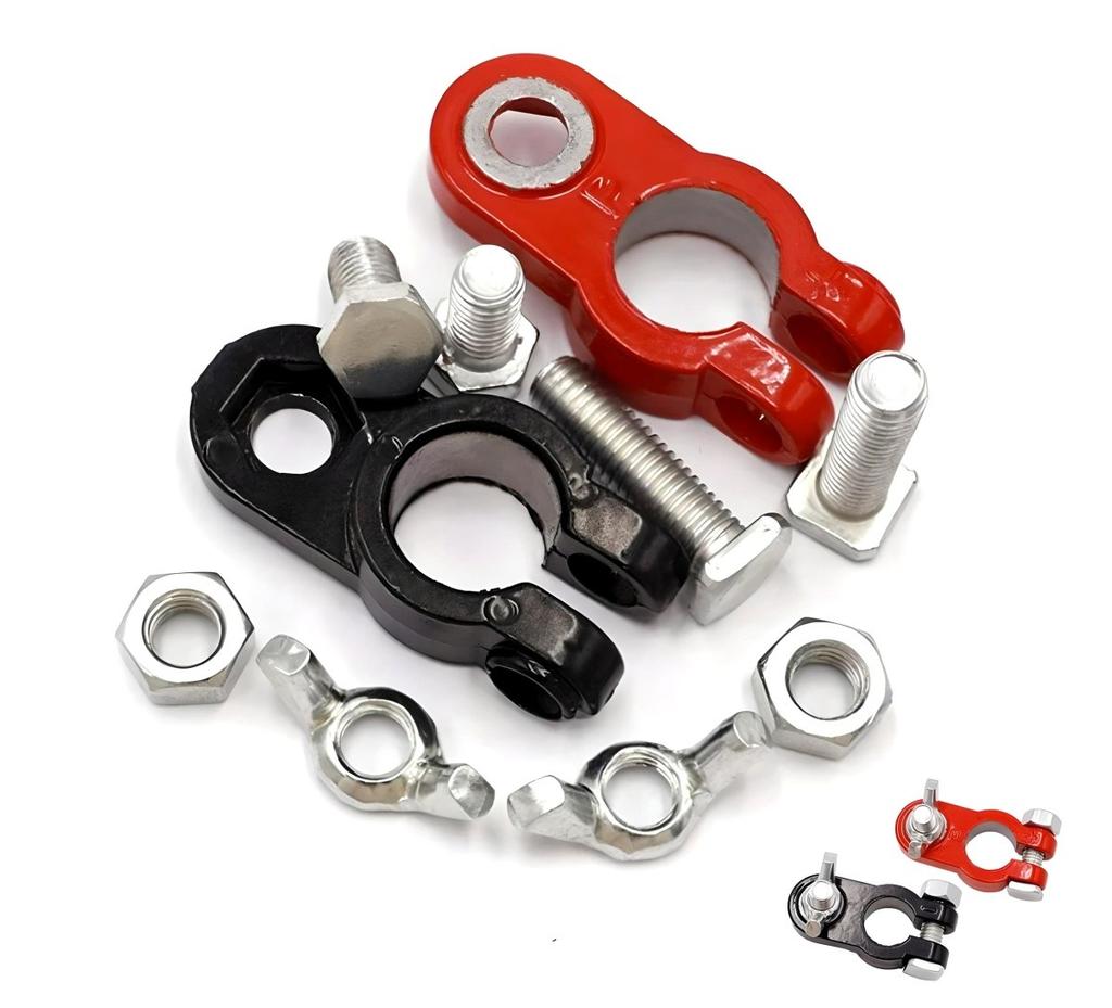 Battery Terminals 6V, 12V, 24V - Set Off-Road
