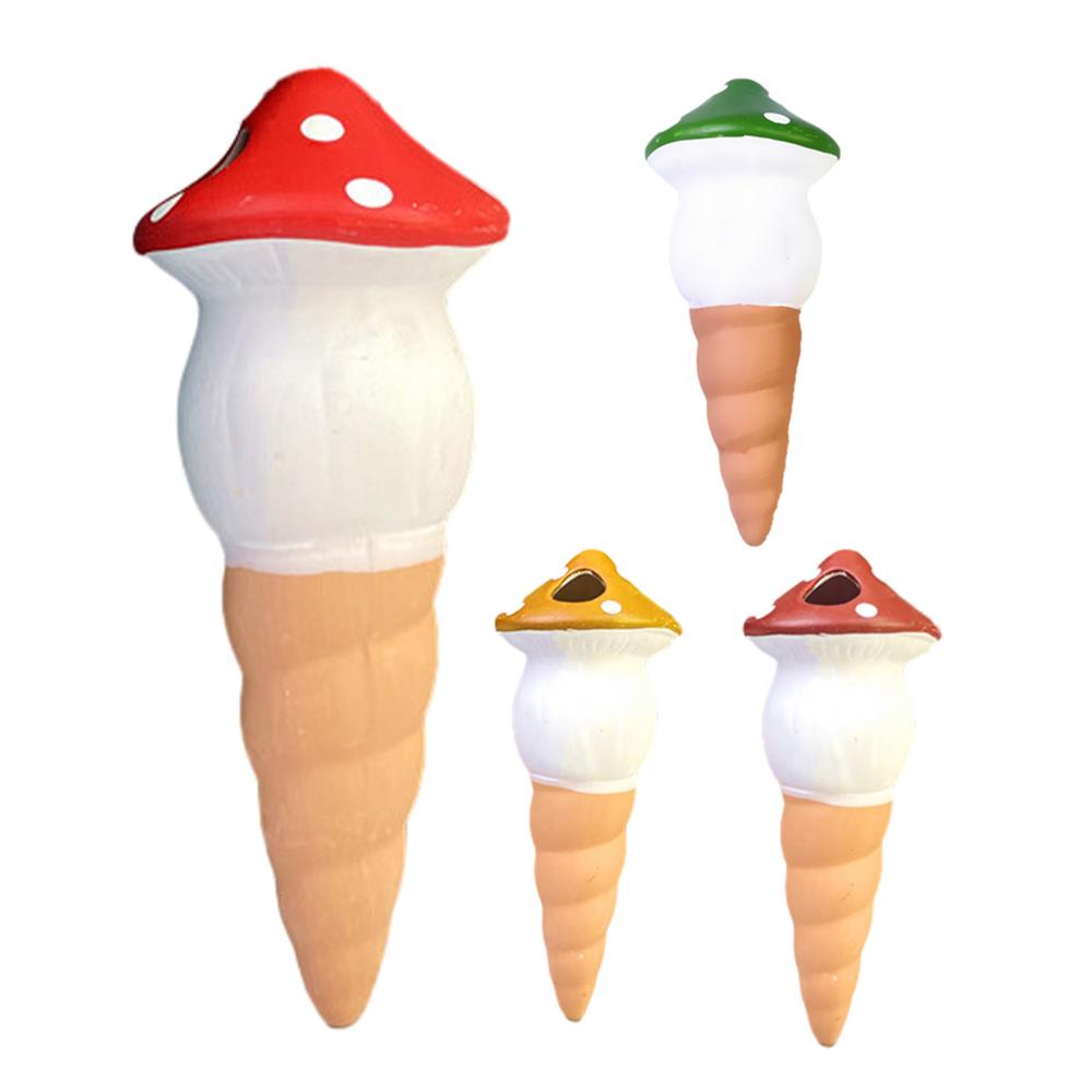 Поливалки для растений в виде грибов 4 шт., автоматические поливалки для растений на время отпуска, вставка для поливочного горшка, капельный полив, для отпуска