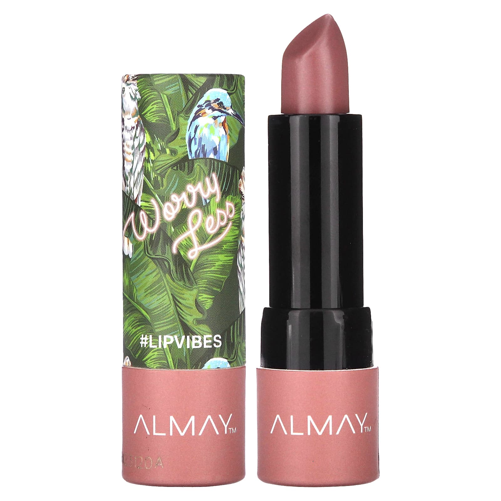 

Lip Vibes Lipstick, 130 Worryless, 4G(0.14Oz)