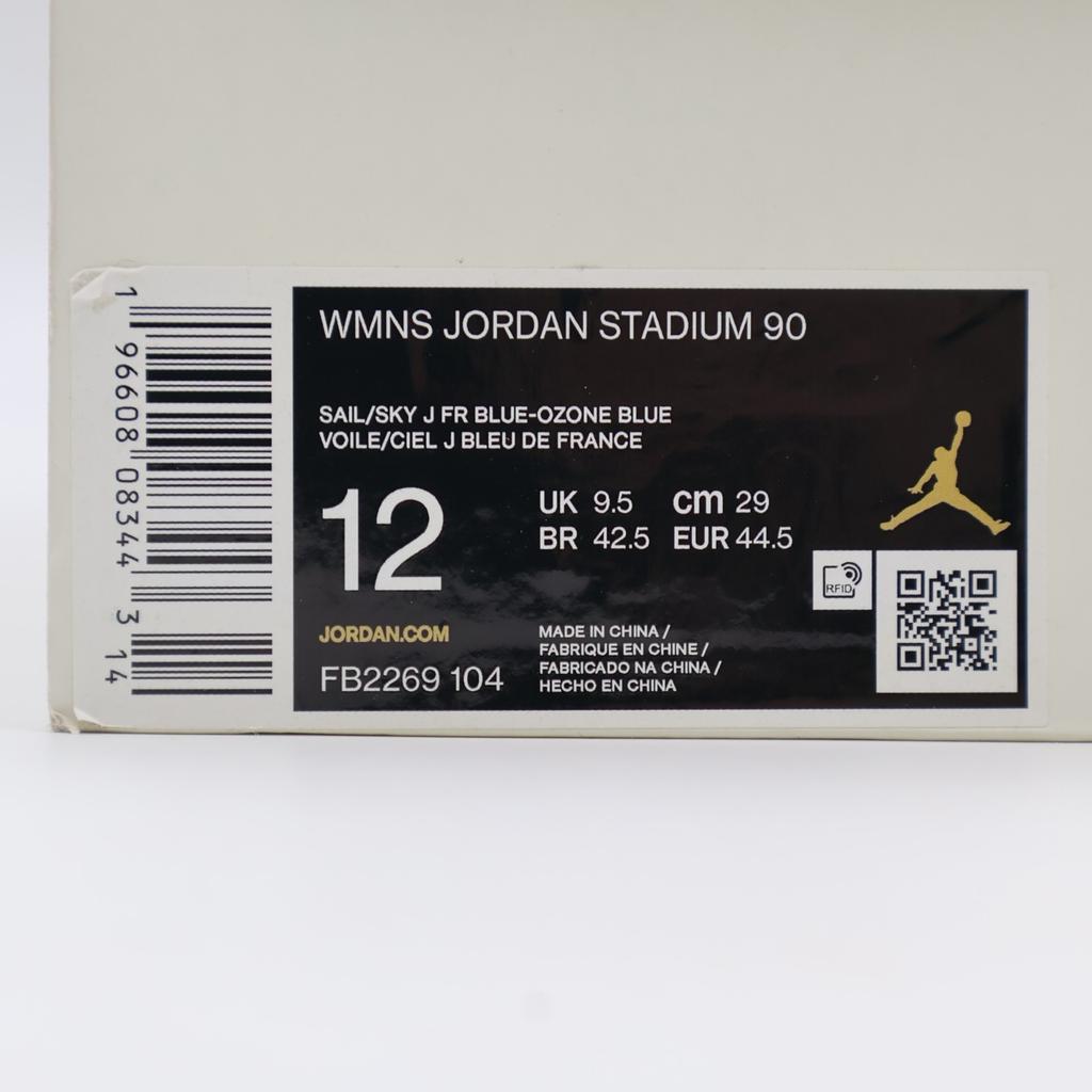 FB2269-104 Nike Jordan Stadium 90 Sail Ozone Blue (Women's)