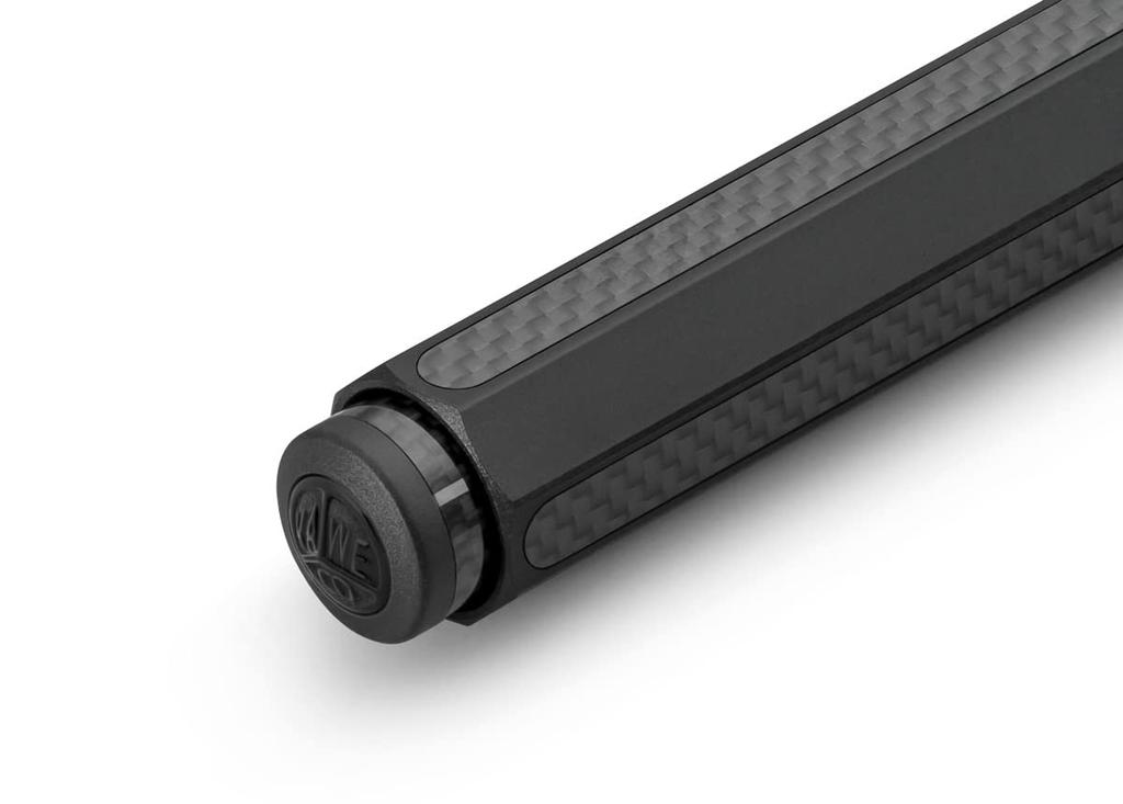 Kaweco AC Sport Black Ballpoint Officially Imported Pen, Oil-Based, ACBP-BK,