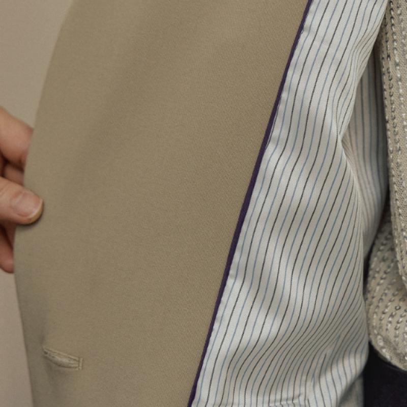 Maxza Diagonal Button Flap Pocket Single Jacket Cd03qj304on