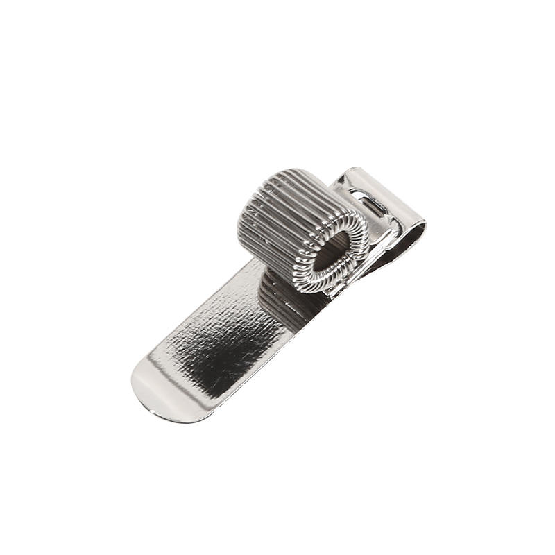 New Office School Supplies Single/Double/Triple Hole Metal Spring Pen Holder with Pocket Clip Teacher Uniform Pen Holder