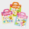 Travel Suitcase Sticker Set 3 Types Birthday Party, Cooking Play & Amusement Park for Kids