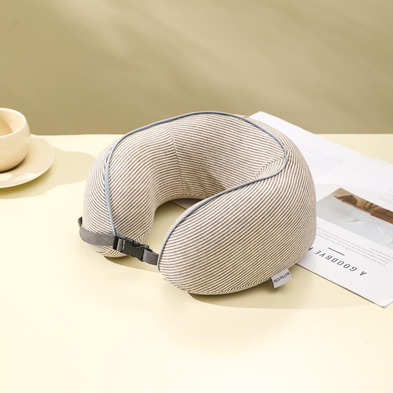 

Memory Cotton Storage Pillow Plane Travel Multifunctional Removable Neck Pillow Lafite Strip Storage Pillow верблюд