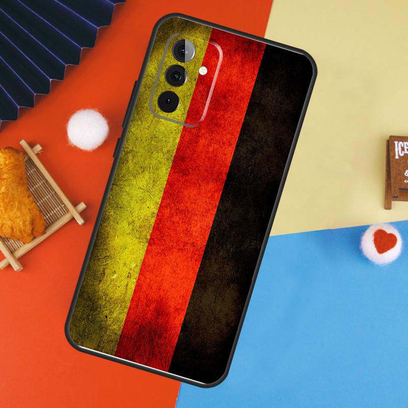 Germany Flag Banner Case For Samsung Galaxy A54 A34 A14 A55 A35 A33 A53 A13 A23 A17 A06 A16 A56 A36 A52 A32 A15