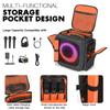 Speaker Multi-Functional Storage Bag Portable Speaker Tote Bag for JBL PartyBox Encore Essential 2 Fashion Travel Carrying Case