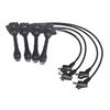 9091922395 4pcs Car Spark Plug Wire Ignition Cable Set 90919-22395 for Toyota Camry 1997-2001 for Toyota Corolla 1997-2002
